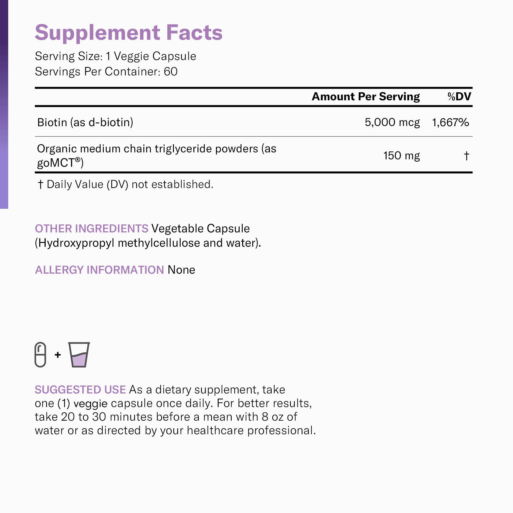 Biotin 5000 MCG